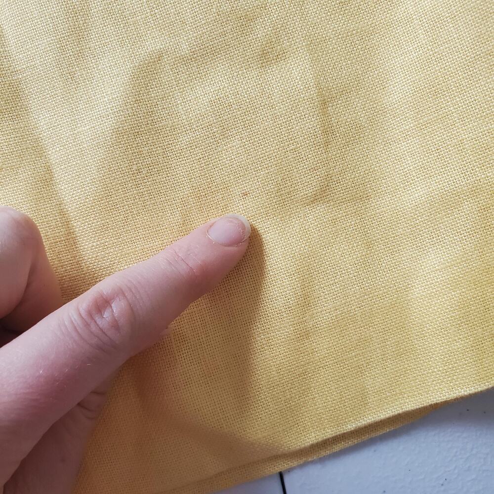 Talbots Skirt Womens 6 Butter Yellow Linen Pencil Knee Length Office Preppy Belt - Picture 6 of 11